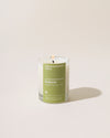 Yield 6oz Entenza Candle on a cream background.